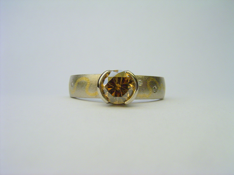 Hand crafted contemporary rings